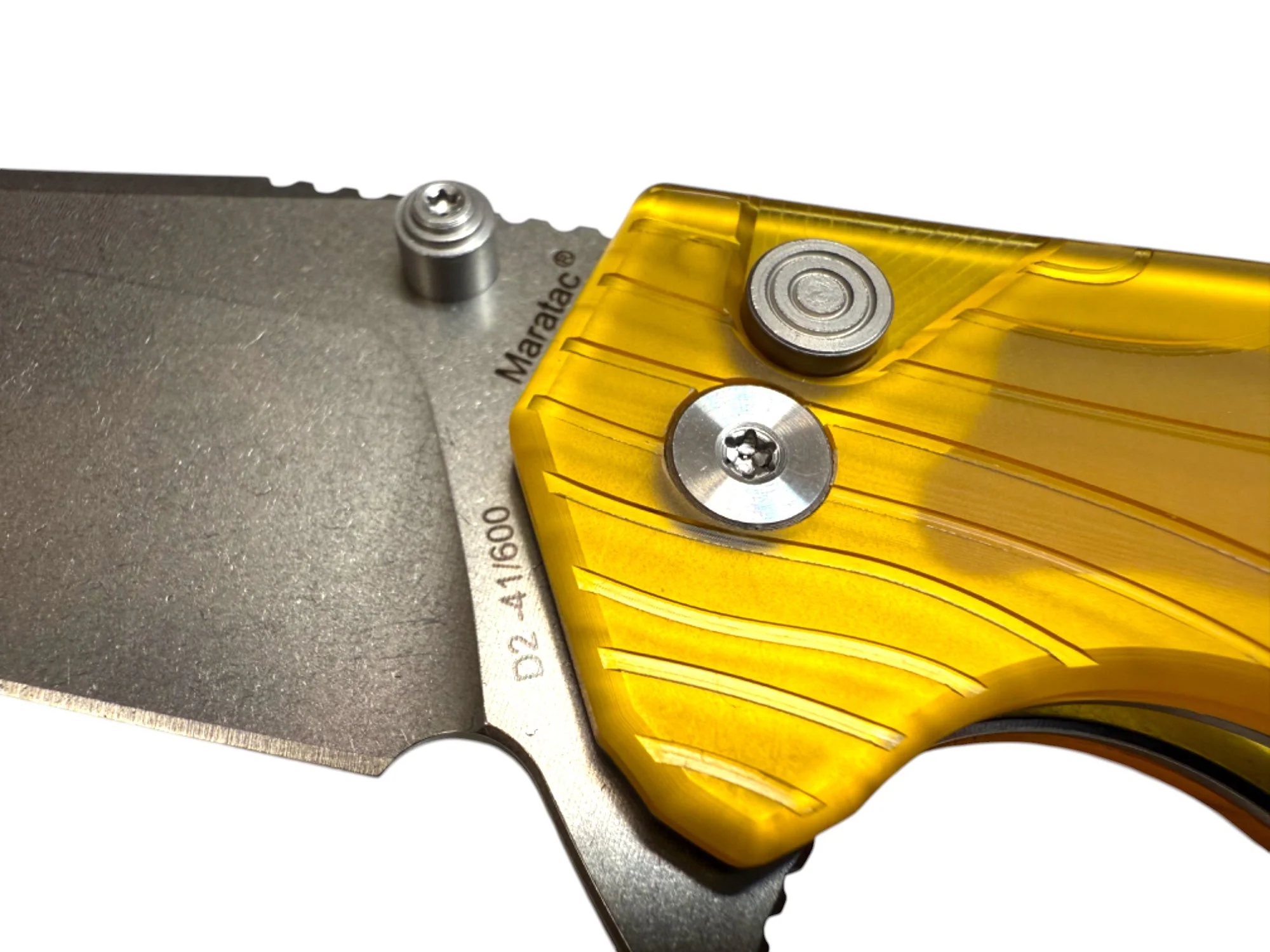 Ultem® - Topo-Trekker D2 Pocket Knife by Maratac® - Image 6