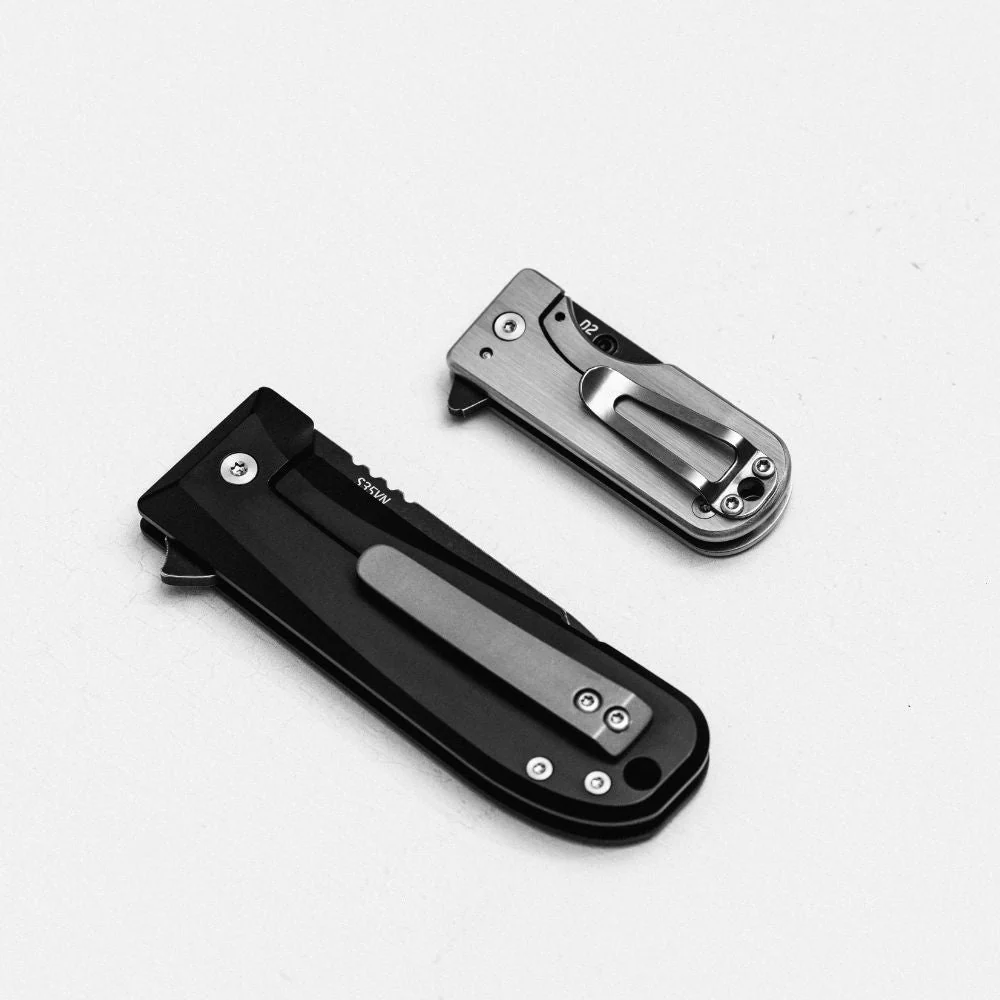 2.8" CPM S35VN, PVD & Titanium - WESN X C+C : THE ALLMAN Knife ( NEW! ) - Image 6